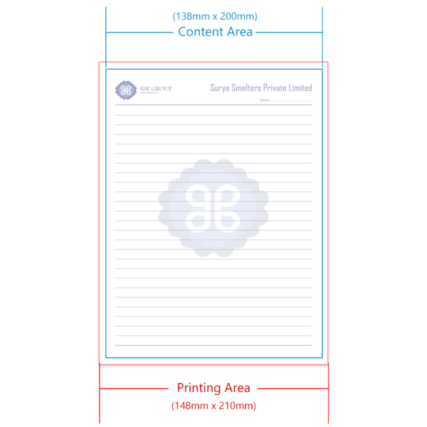 India Printer Forms Printing A5 Margins